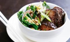 طريقة عمل شرائح اللحم بصلصة الصويا